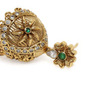 Ethnic Floral Design Jhumka Earrings