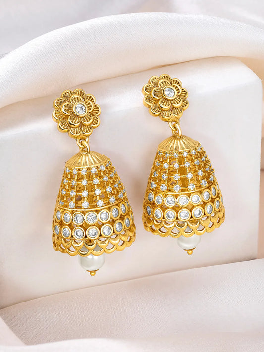 Dazzling Jhumki Earrings in Every Swing