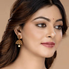 Traditional Floral Jhumka Earrings