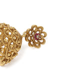 Traditional Floral Jhumka Earrings