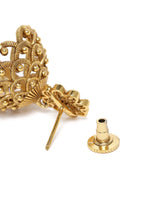 Traditional Floral Jhumka Earrings