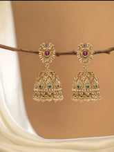 Royal Style Traditional Jhumka Earrings