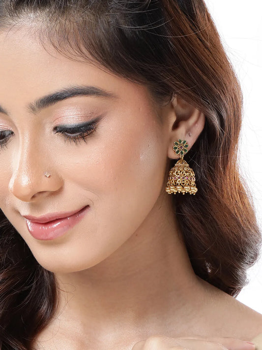 Kundan Earrings | Exquisite Traditional Designs – Peora