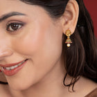 Ethnic Pearl Drop Jhumka Earrings