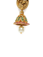 Ethnic Pearl Drop Jhumka Earrings