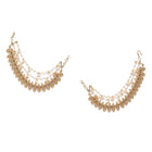Pearl Chain Earrings | Elegant Fashion Jewellery by Peora