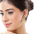 Pearl Jhumka Drops | Elegant & Traditional Designs – Peora