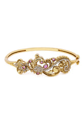 Heritage Style CZ Filigree Bracelet