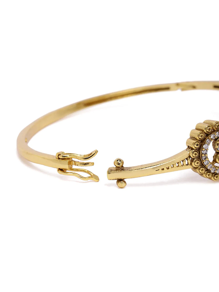 Heritage Style CZ Filigree Bracelet