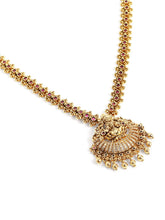 Rajnandini Lakshmi Pendant Necklace Set