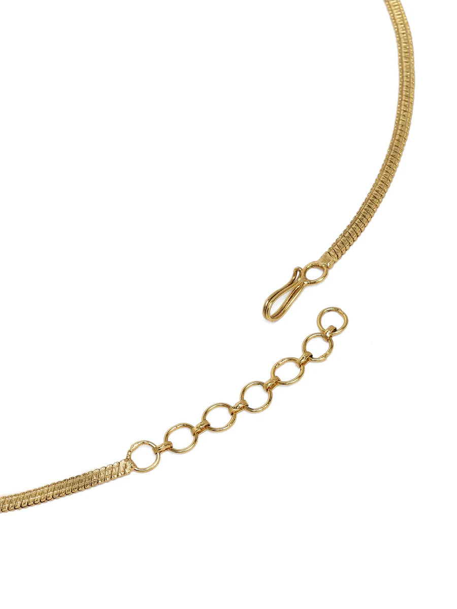 Laxmi Motif Sacred Necklace Set