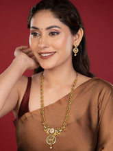 Vintage Temple Inspired Long Necklace Set