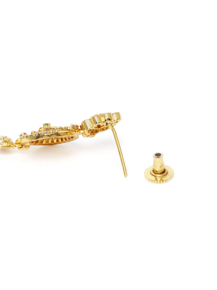 Vintage Temple Inspired Long Necklace Set