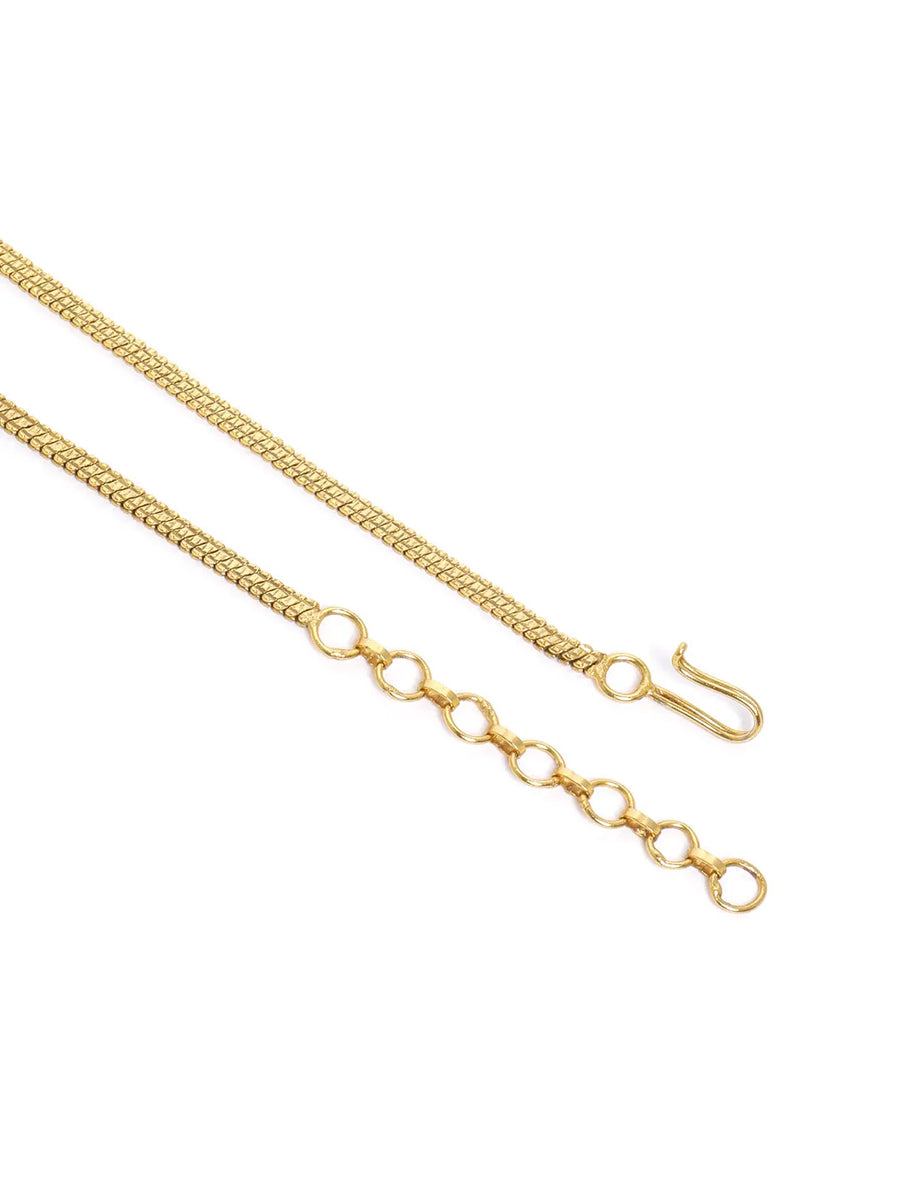 Laxmi Coin & Pearl Accent Necklace Set