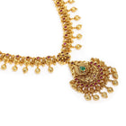 Floral Motif Traditional Necklace Set