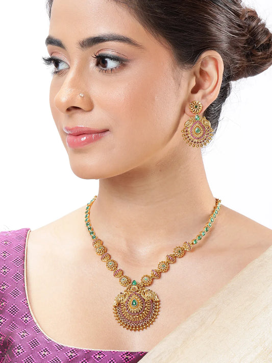 Accent Necklace Set | Chic Fashion Jewellery by Peora