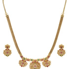 Kundan Studded Drop Necklace Set
