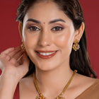 Kundan Studded Drop Necklace Set
