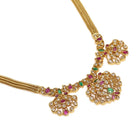 Kundan Studded Drop Necklace Set