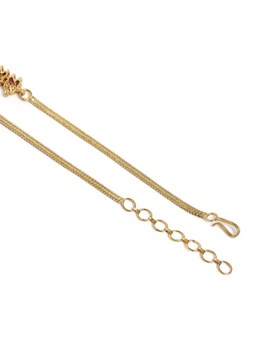 Elegant Floral Design Necklace Set