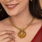Traditional Floral Motif Necklace Set