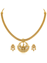 Radiant Elegance Golden Necklace Set