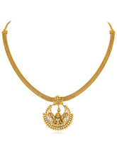 Radiant Elegance Golden Necklace Set