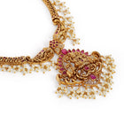 Bridal Goddess Temple Necklace Set
