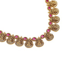 Divine Grace Coin Motif Necklace Set