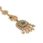 Heritage Faux Emerald Festive Hairpiece