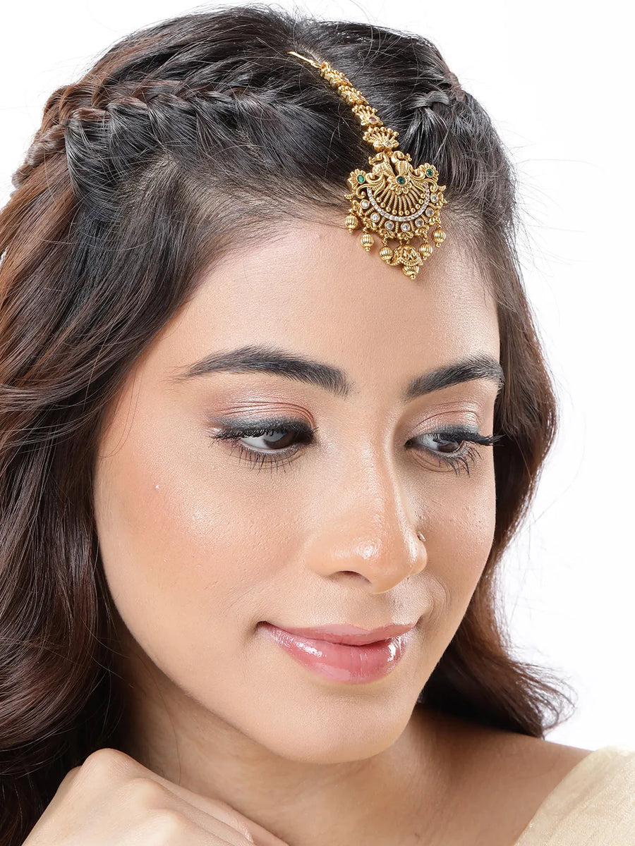 Maangtikka – Traditional & Stylish Headpieces | Peora