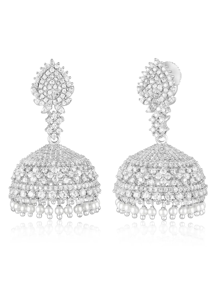 Beaded Jhumka Earrings | Colorful & Traditional Designs – Peora