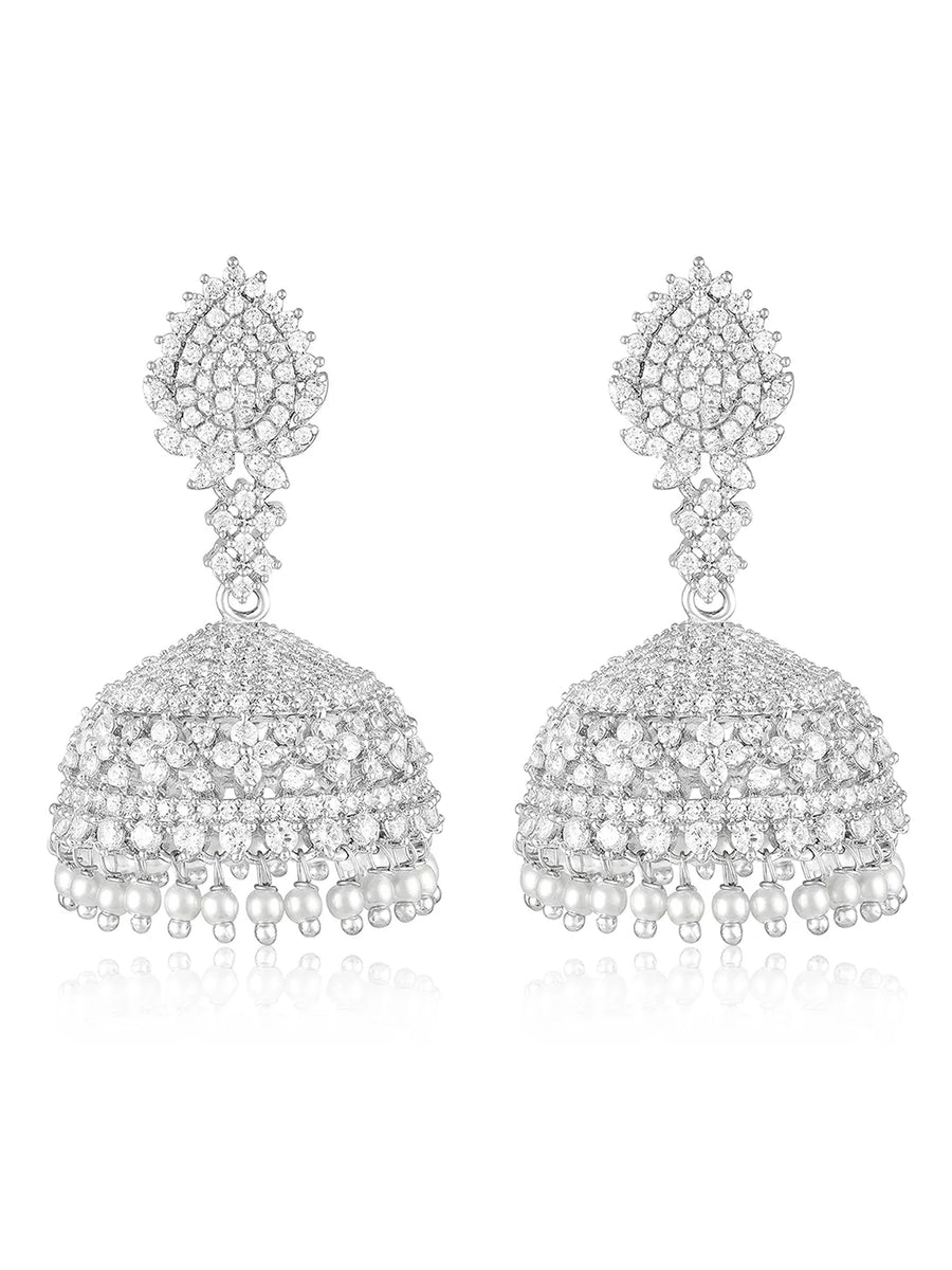 Beaded Jhumka Earrings | Colorful & Traditional Designs – Peora