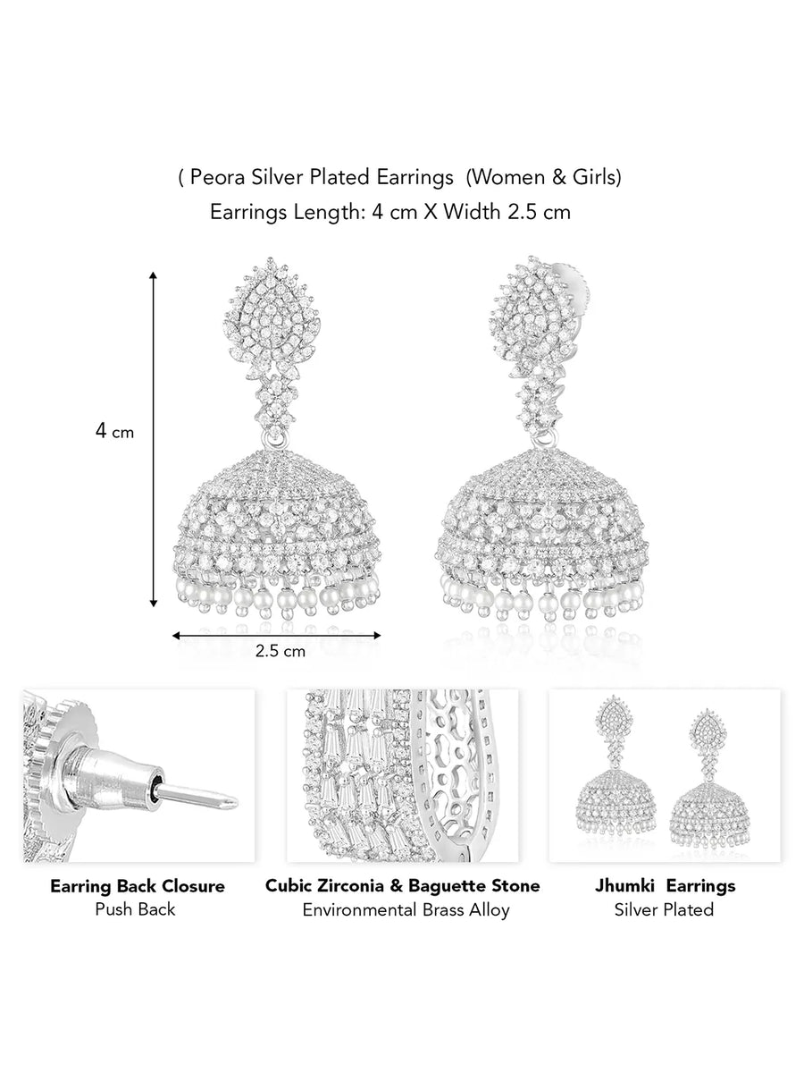 Beaded Jhumka Earrings | Colorful & Traditional Designs – Peora