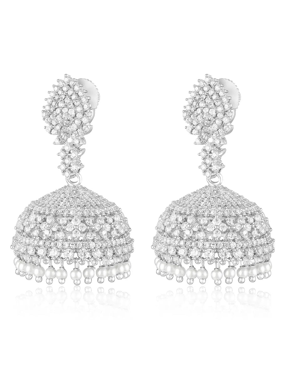 Beaded Jhumka Earrings | Colorful & Traditional Designs – Peora