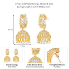 Jhumki Earrings | Traditional Charm with Modern Grace – Peora