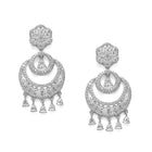 Stunning CZ and Crystal Dangle Earrings