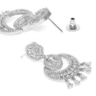 Stunning CZ and Crystal Dangle Earrings