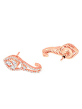 Leaf Inspired CZ Earrings | Elegant & Nature-Inspired Designs – Peora