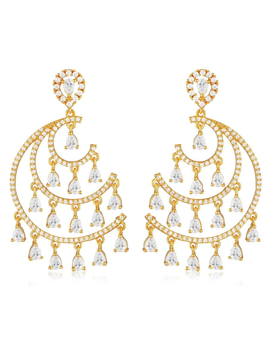 Crystal Dangle Jewellery | Elegant & Sparkling Designs – Peora