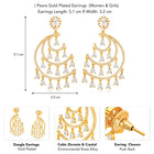 Crystal Dangle Jewellery | Elegant & Sparkling Designs – Peora