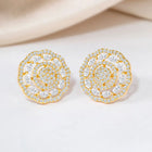 Classy Cubic Zirconia Stud Earrings