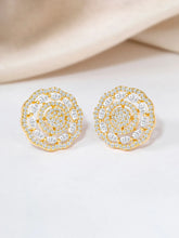 Classy Cubic Zirconia Stud Earrings