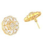 Zirconia Stud Earrings | Sparkling & Elegant Designs – Peora