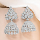 Radiant Shiny CZ Jhumka Earrings