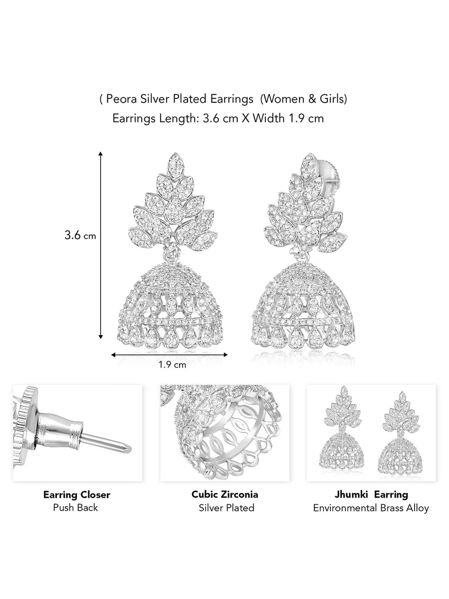 Jhumka Earrings for Women | Traditional & Ethnic Designs – Peora