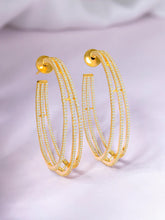 Bold Perfectly Half Hoop Earrings - Gold