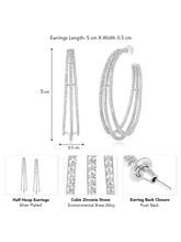 Half Hoop Earrings | Stylish & Contemporary Designs – Peora
