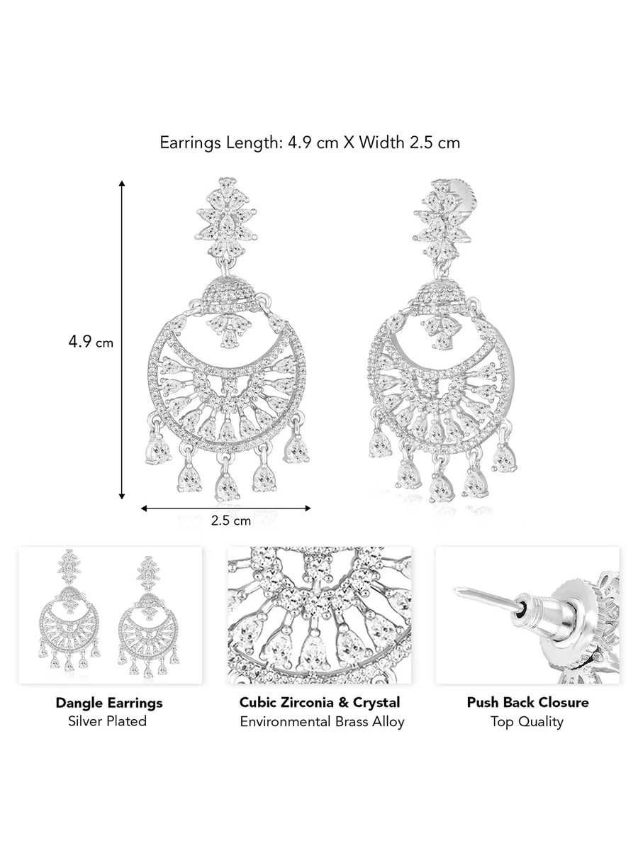 Celestial Moon Dangle – Mystical & Stylish Earrings | Peora

 