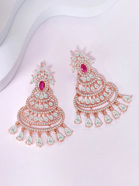 CZ Chandbalis for Ethnic Glam